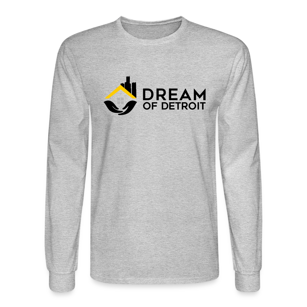 DREAM Long Sleeve T-Shirt - heather gray