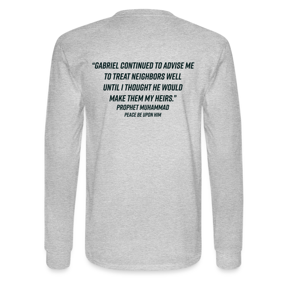DREAM Long Sleeve T-Shirt - heather gray